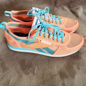 Reeboks with Ortholite insoles